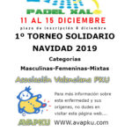Primer Torneo Solidario Navidad 2019
